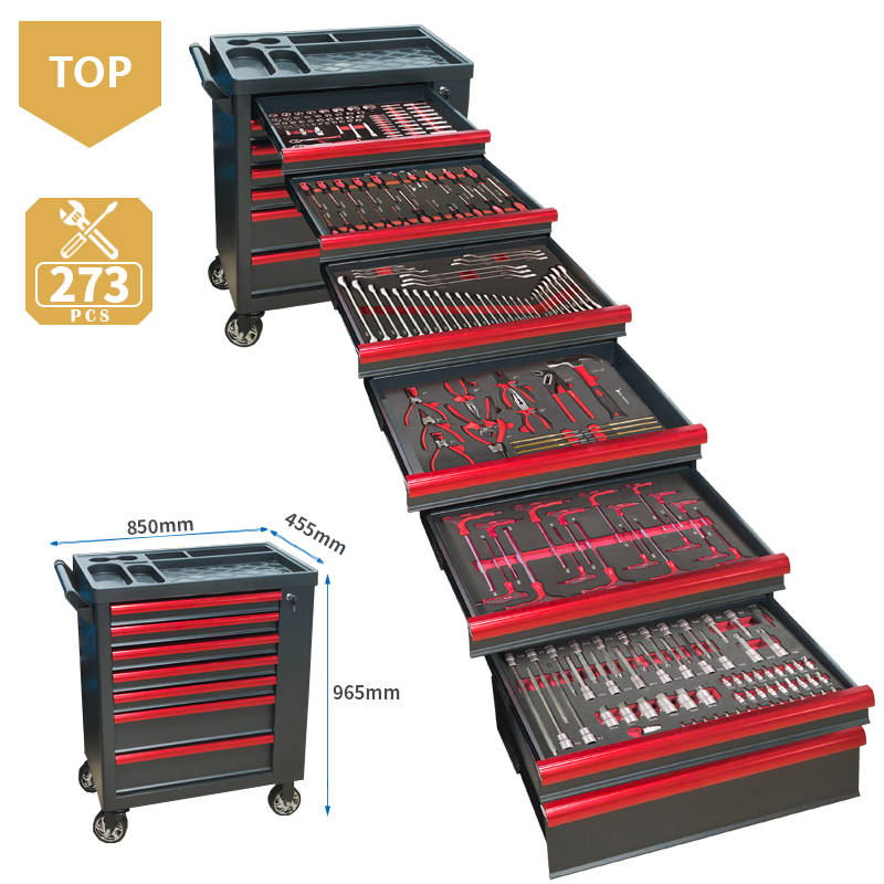 Tools Mechanical Workshop - Тележка для инструментов с 7 ящиками