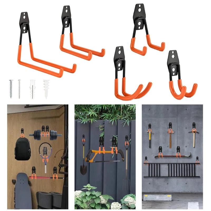 Workshop Tools Hanger - Прочный настенный железный крюк-органайзер для гаража,