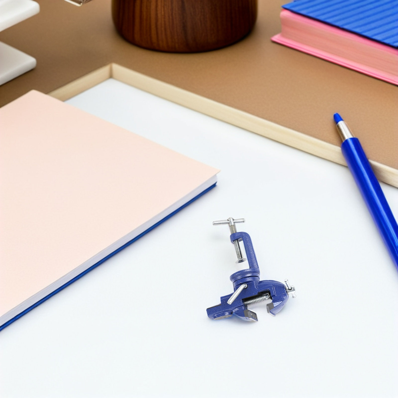 Bench Vise Swivel - 60-мм мини-верстата с вращающейся платформой, поворотная