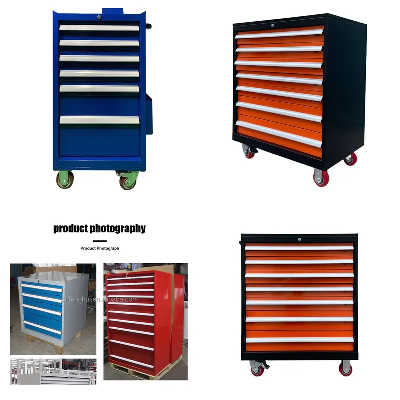 Workshop Garage Tools Manufacturer - Инструментальный шкаф от китайского производителя, 7-слойный,