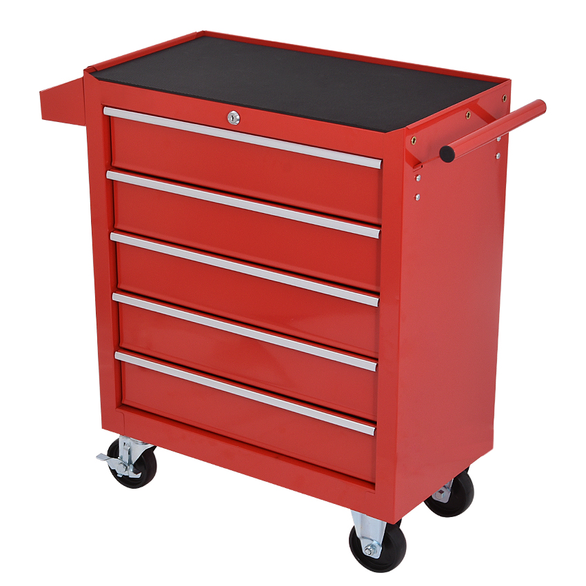 Tools Trolley For Workshop - Мобильная тележка-органайзер DA-25 с 5 выдвижными