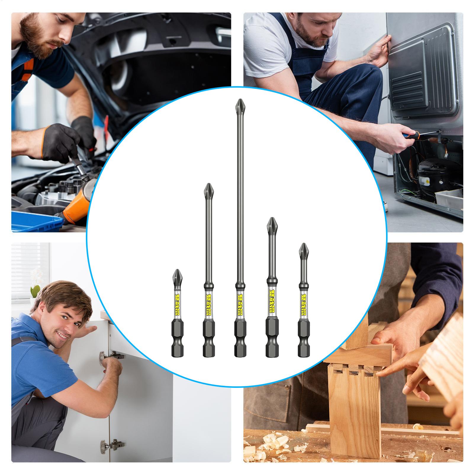 Набор насадок для дрели-отверт – обзор и цена Tools For Garage