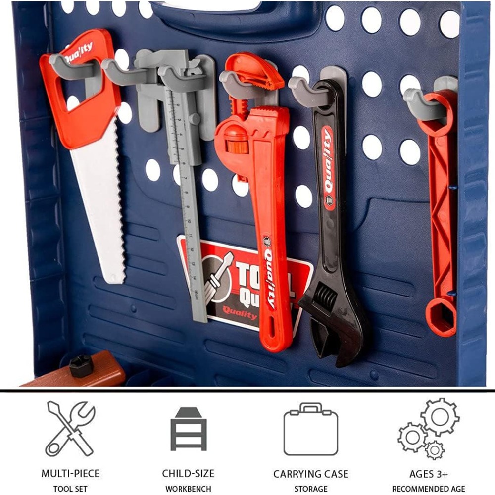 Детский игрушечный инструмент, – обзор и цена Tools Workshop For Kids