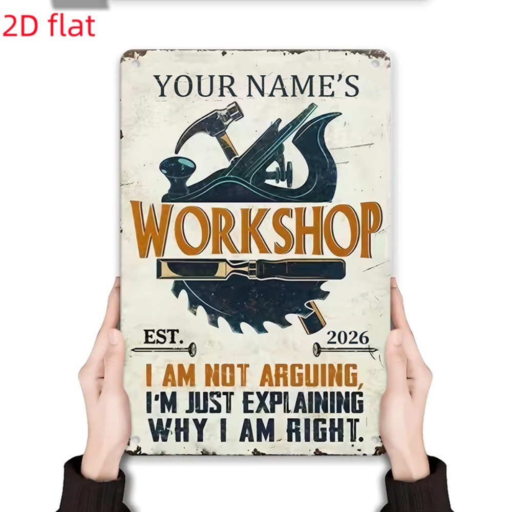 [2D Плоская] 1 шт. Металлическ – обзор и цена Tools Name In Workshop