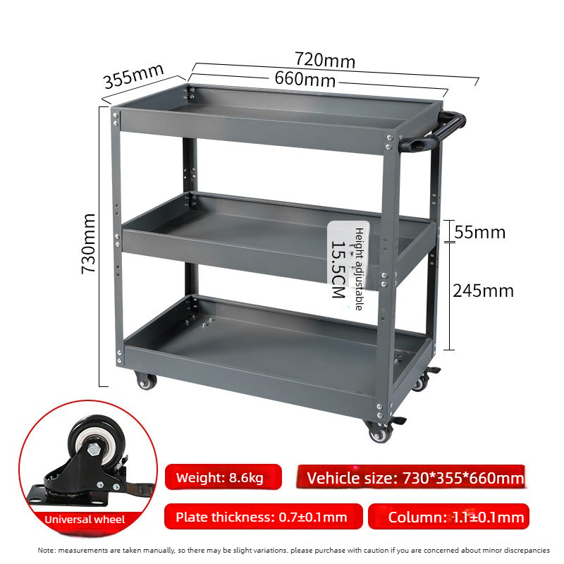 Механическая инструментальная  – обзор и цена Tools Trolley For Workshop