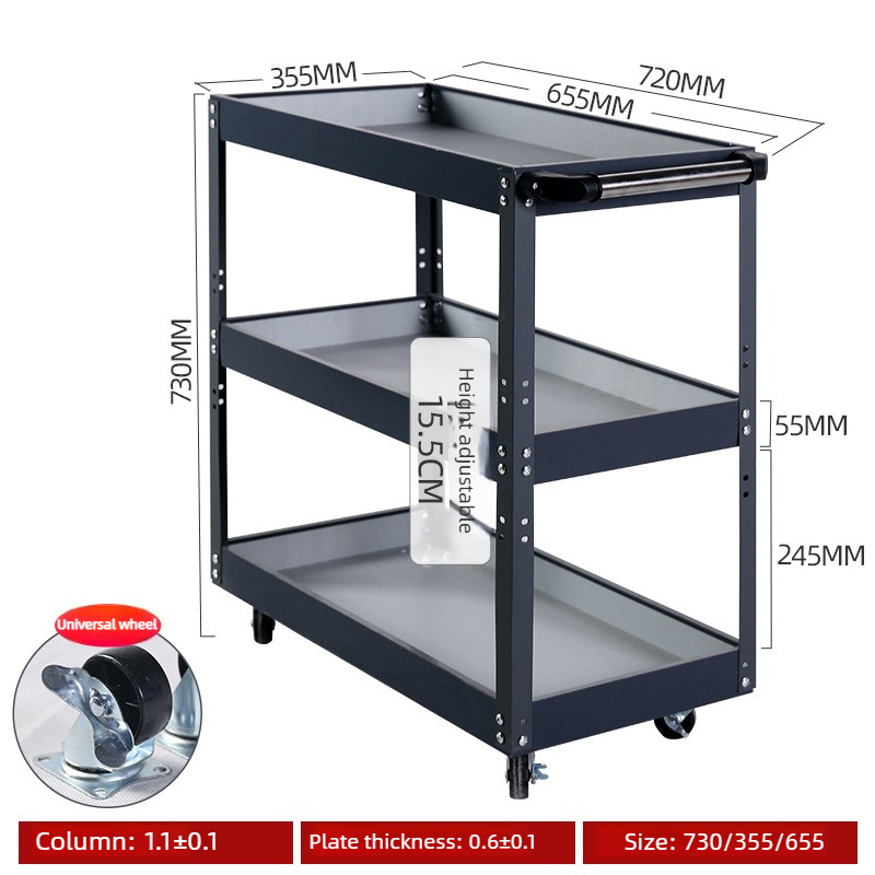 Механическая инструментальная  – обзор и цена Tools Trolley For Workshop