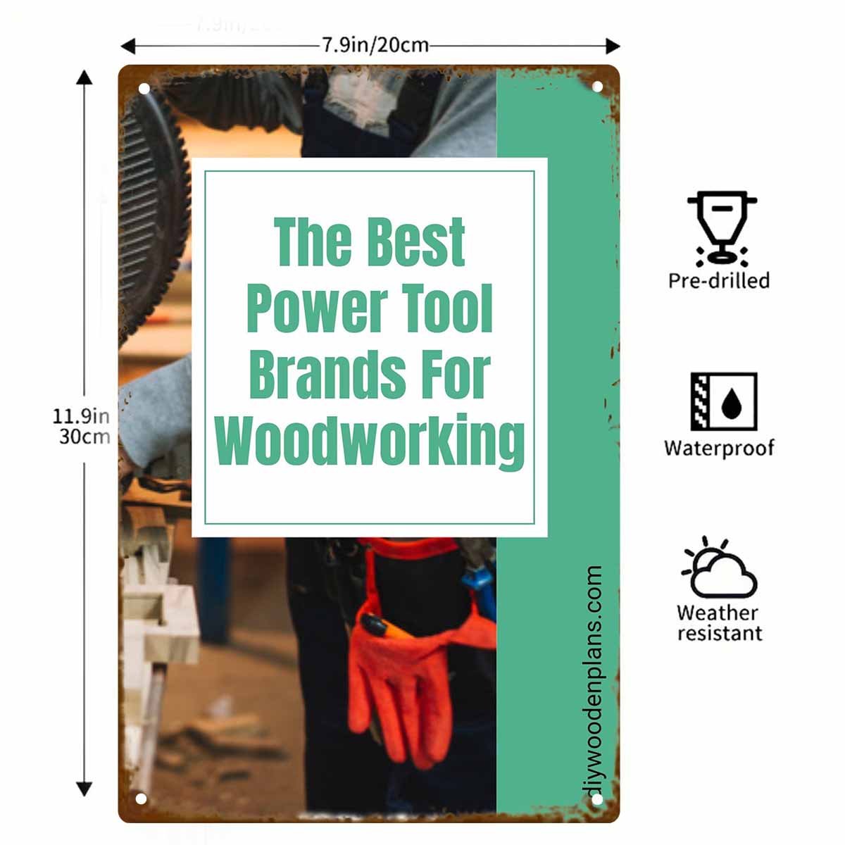 2D FLAT 1pc Настенная табличка – обзор и цена Best Tools For Workshop