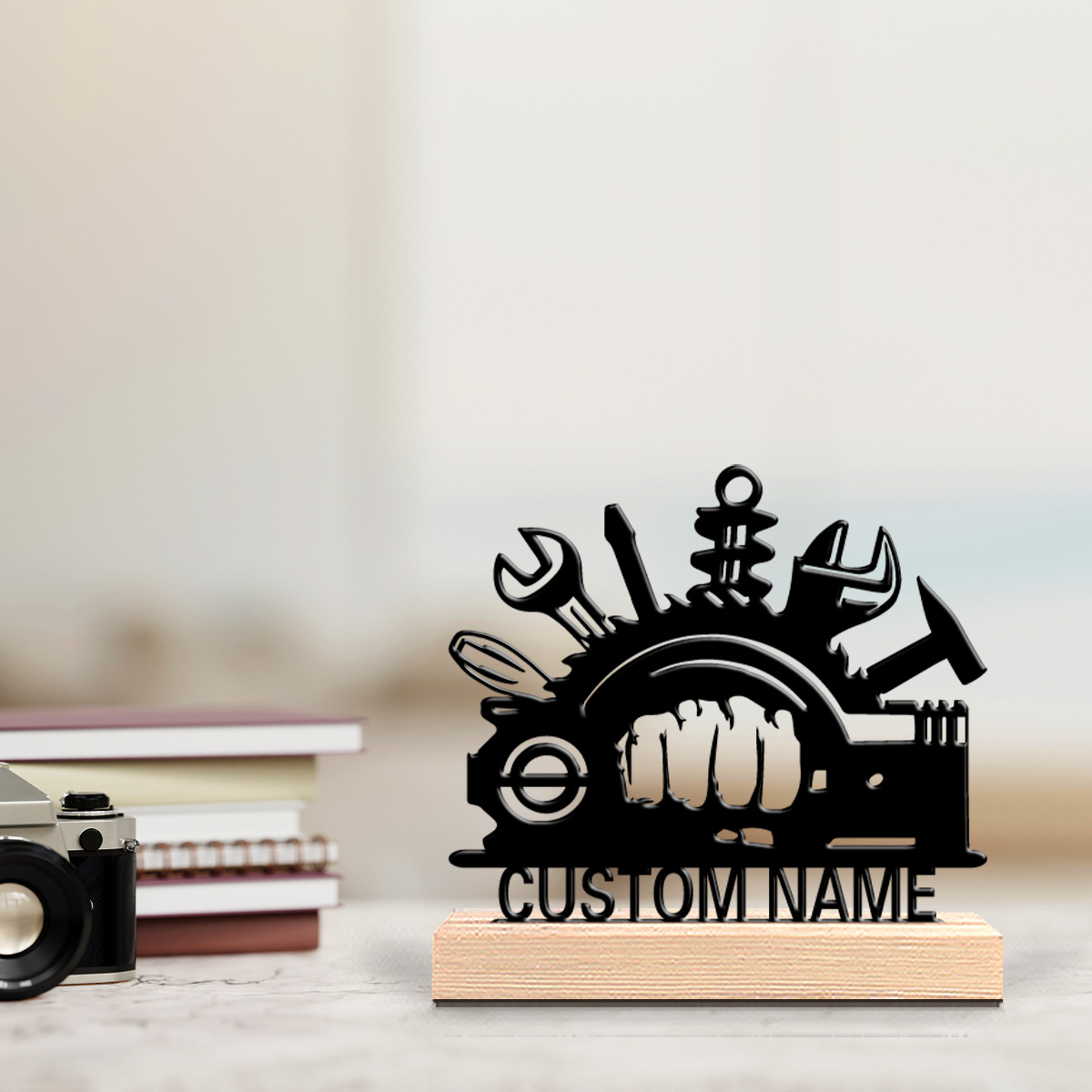 1 шт. Металлическая статуэтка  – обзор и цена Tools Name In Workshop