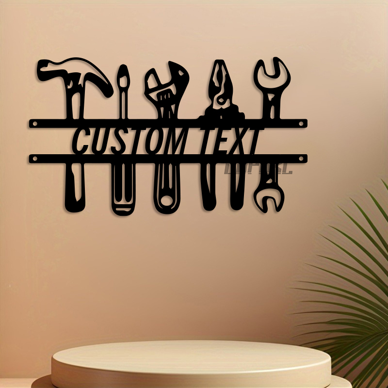Железный настенный рисунок в и – обзор и цена Tools Name In Workshop