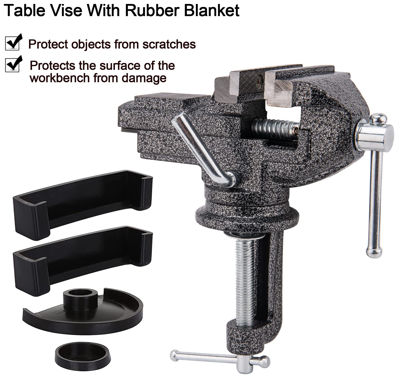 Многофункциональный тяжелый на – обзор и цена Bench Vise Swivel