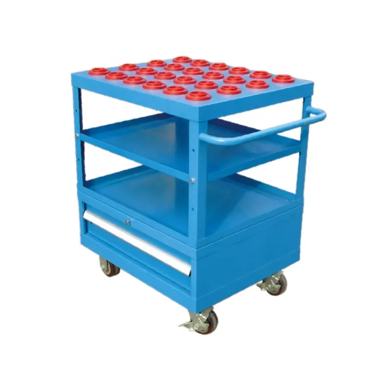 Прочная тележка-шкаф для хране – обзор и цена Tools Trolley For Workshop