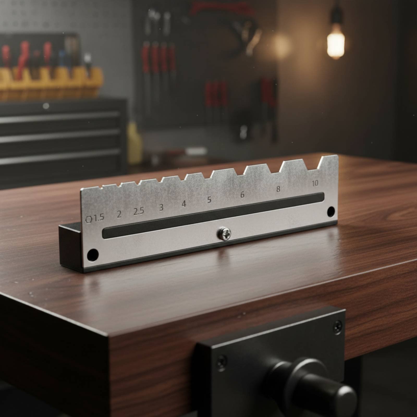 Настенный держатель для шестиг – обзор и цена Tools For Metal Workshop