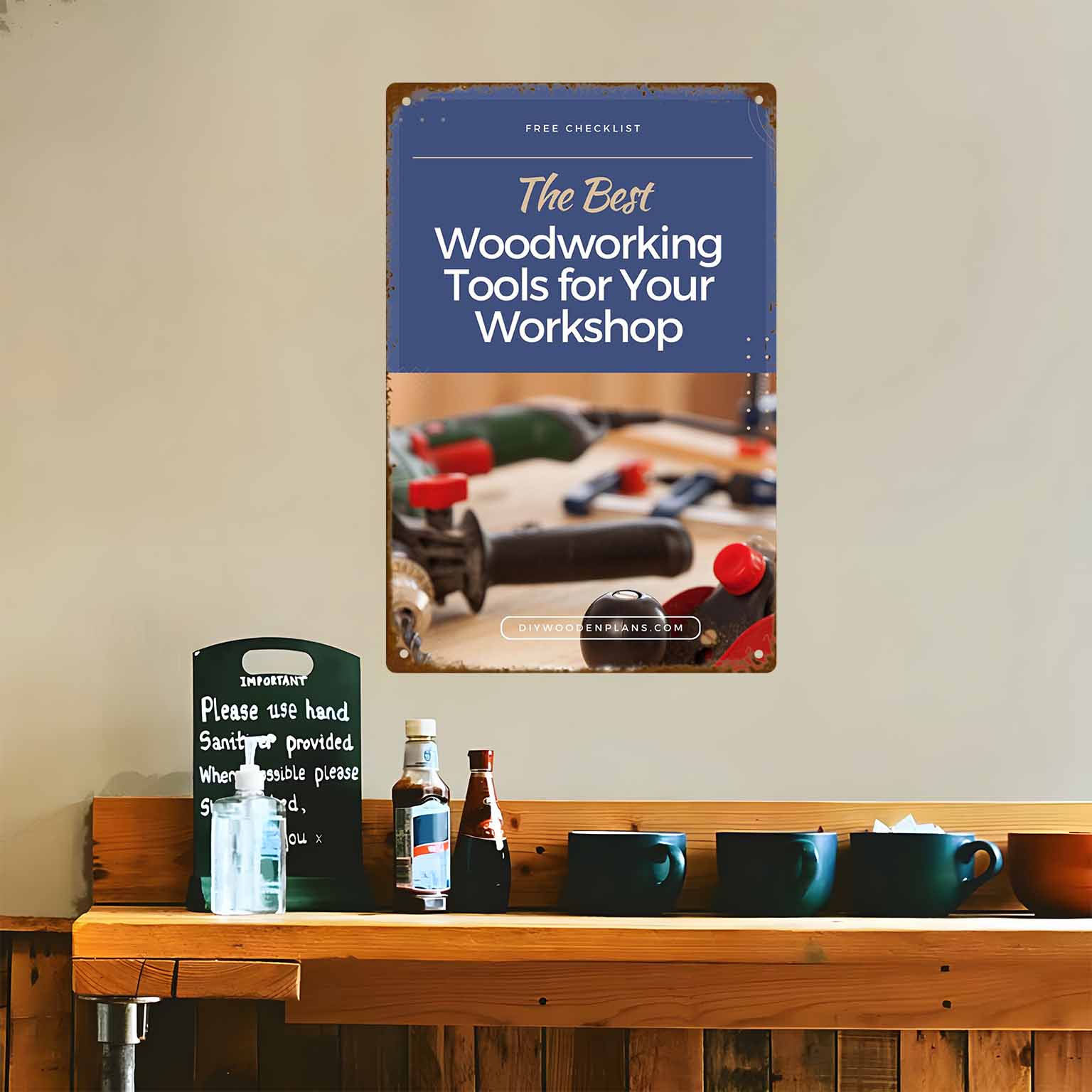 2D плоский плакат (1 шт.) «Луч – обзор и цена Best Tools For Workshop