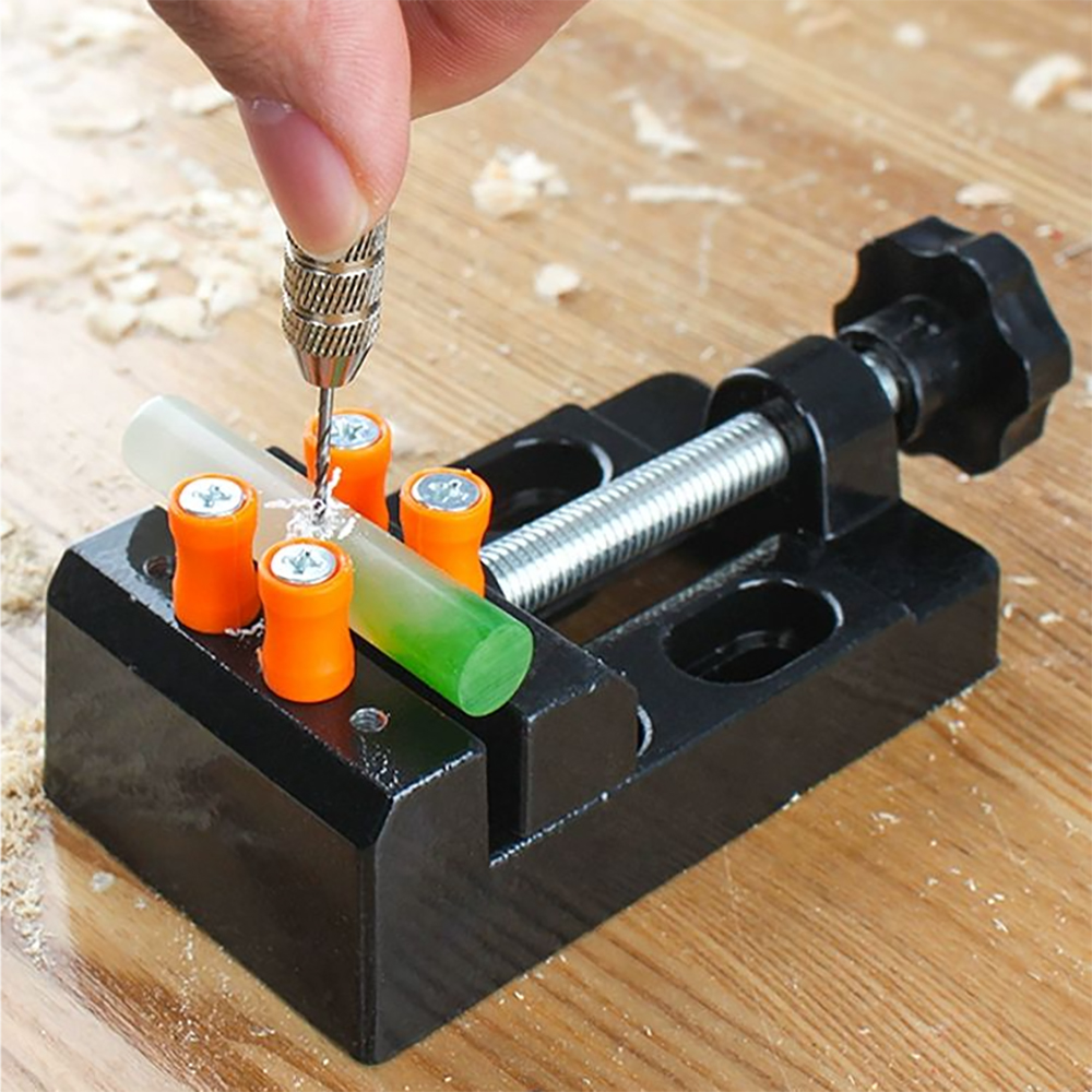 Усиленные мини-тиски 57 мм - у – обзор и цена Bench Vise Swivel