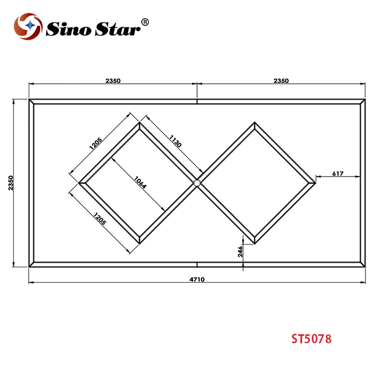 ST5078 Sino Star W2.35*L4.71M  – обзор и цена Best Tools For Workshop