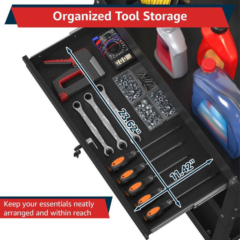 Трехуровневая передвижная теле – обзор и цена Workshop Garage Tools Manufacturer